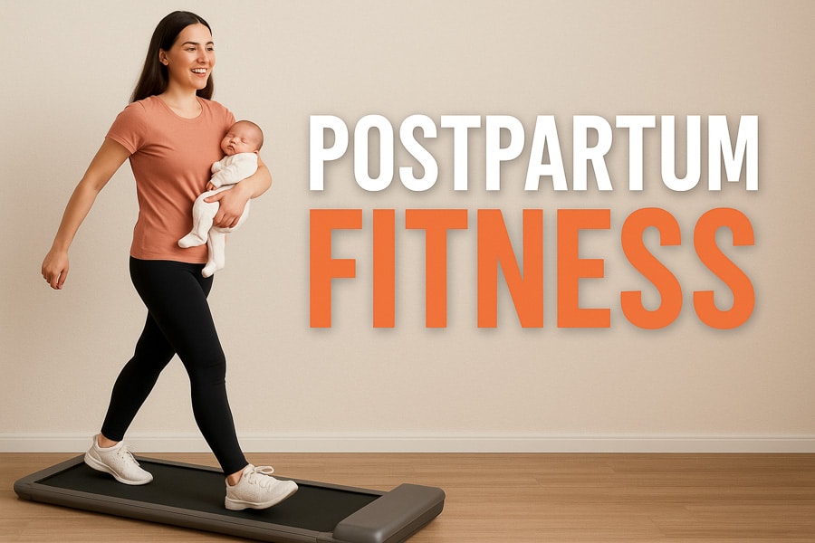 Postpartum Recovery: Gentle Exercise With Walking Pads For New Mothers – A Guide To Safe Fitness