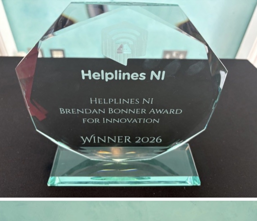 The Migraine Trust awarded The Helplines NI Brendan Bonner Award for Innovation