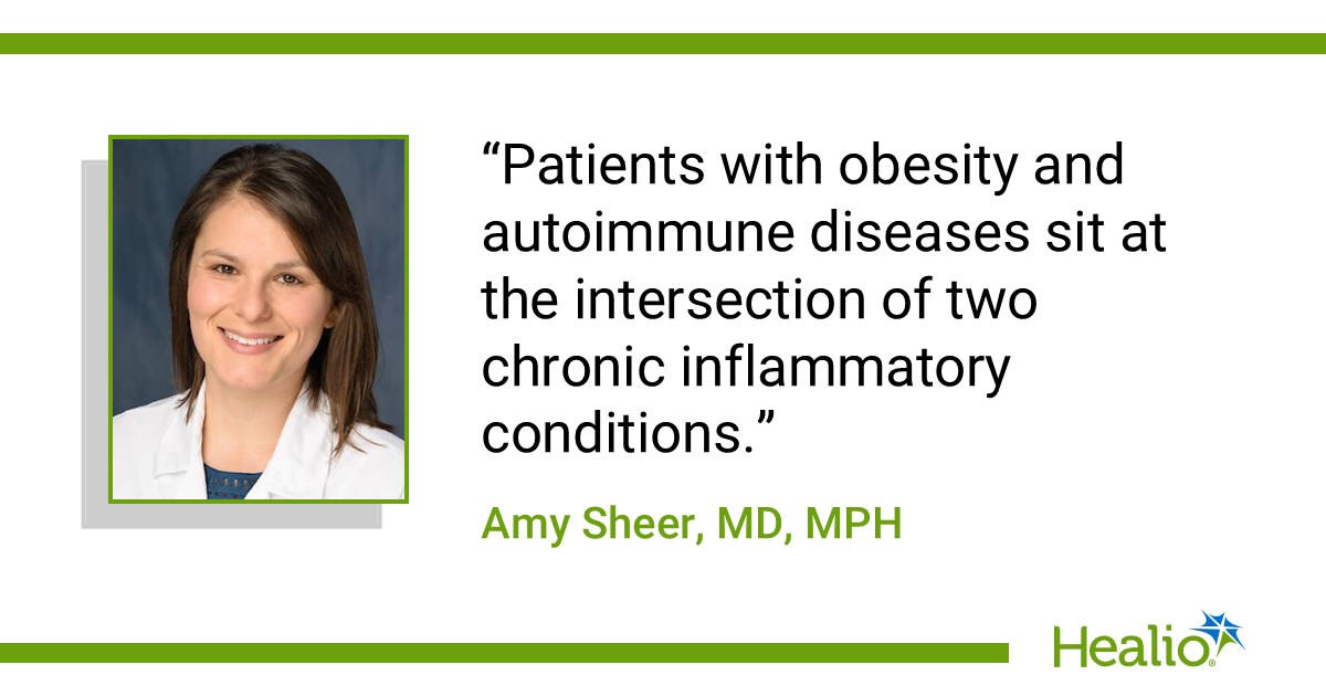 GLP-1 use confers benefits in obesity, autoimmune disease