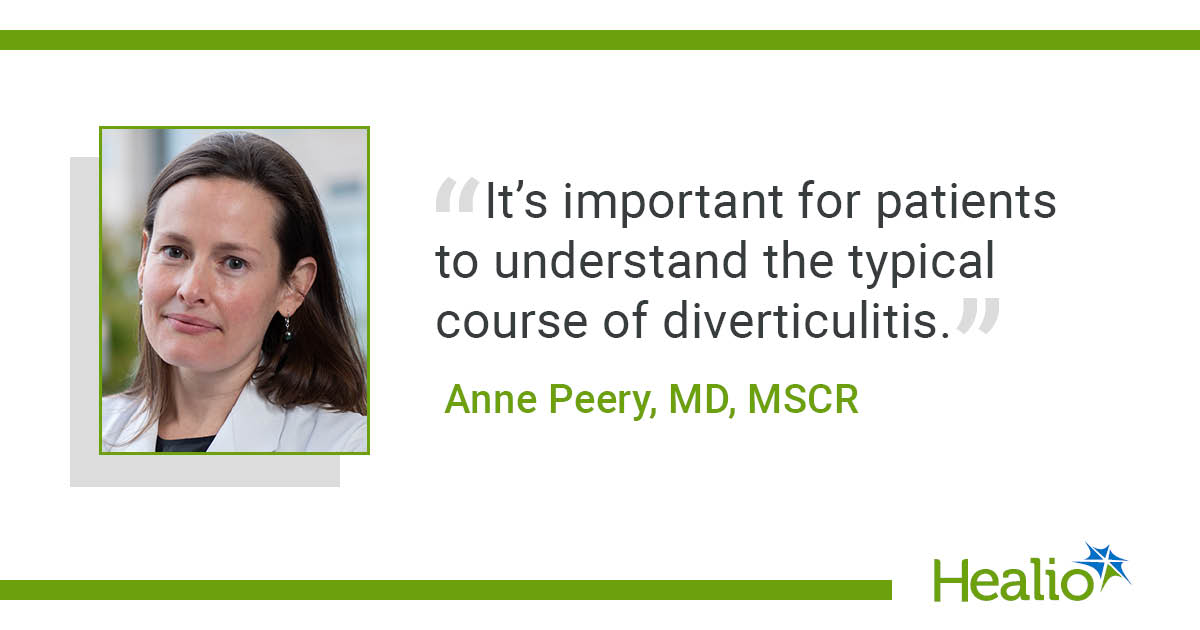 ACG guideline: Rethink diagnosis, antibiotics in diverticulitis