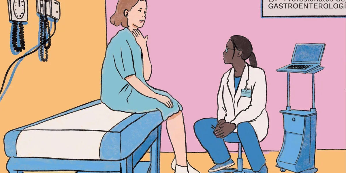 Historieta: Edna se hace una endoscopía