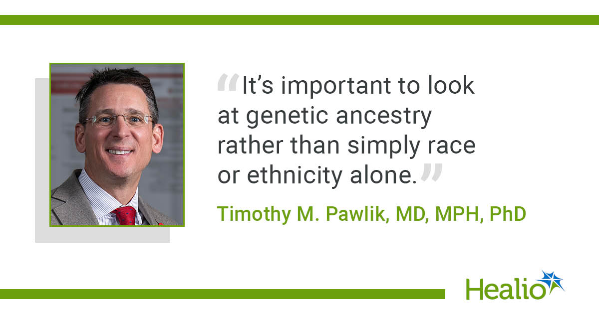 Genetic ancestry has significant link to colorectal cancer risk