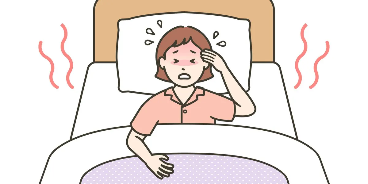 Vasomotor symptoms of menopause and sleep