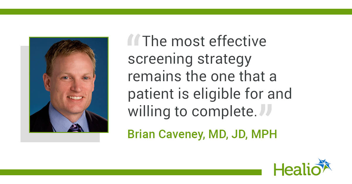 Closing the colorectal screening gap starts with matching options to patient preference