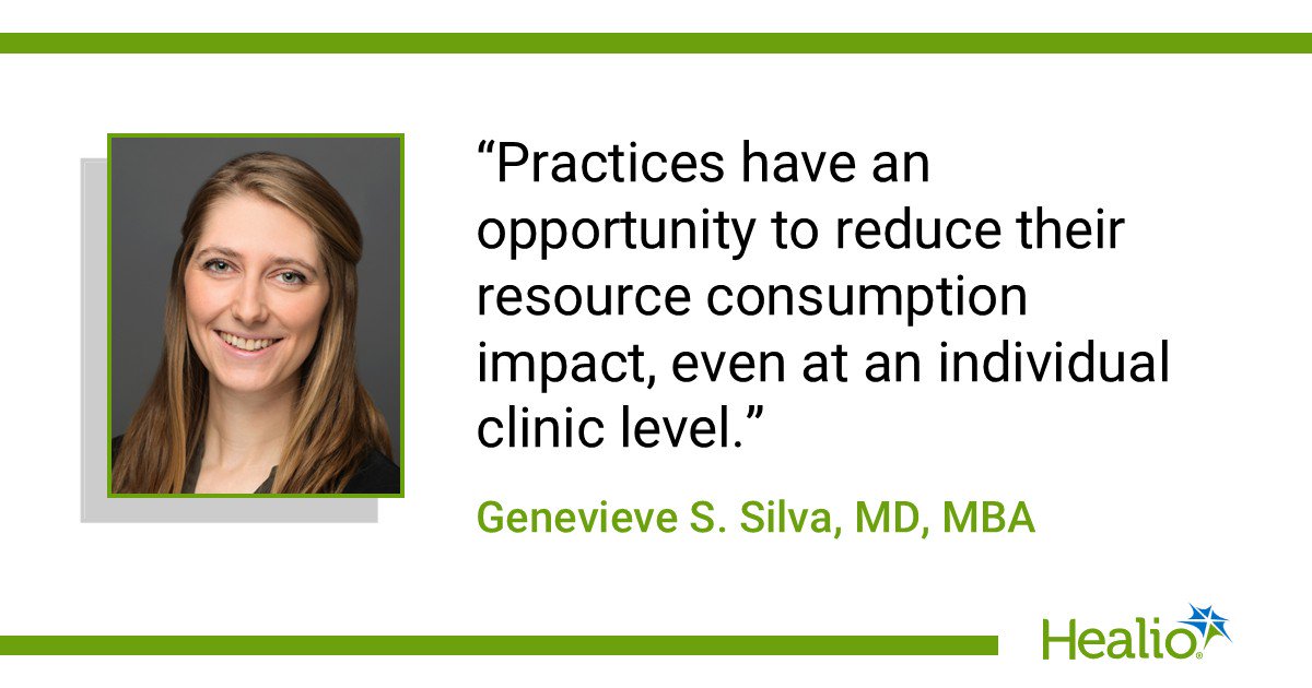 Simple steps to improve environmental sustainability in the clinic
