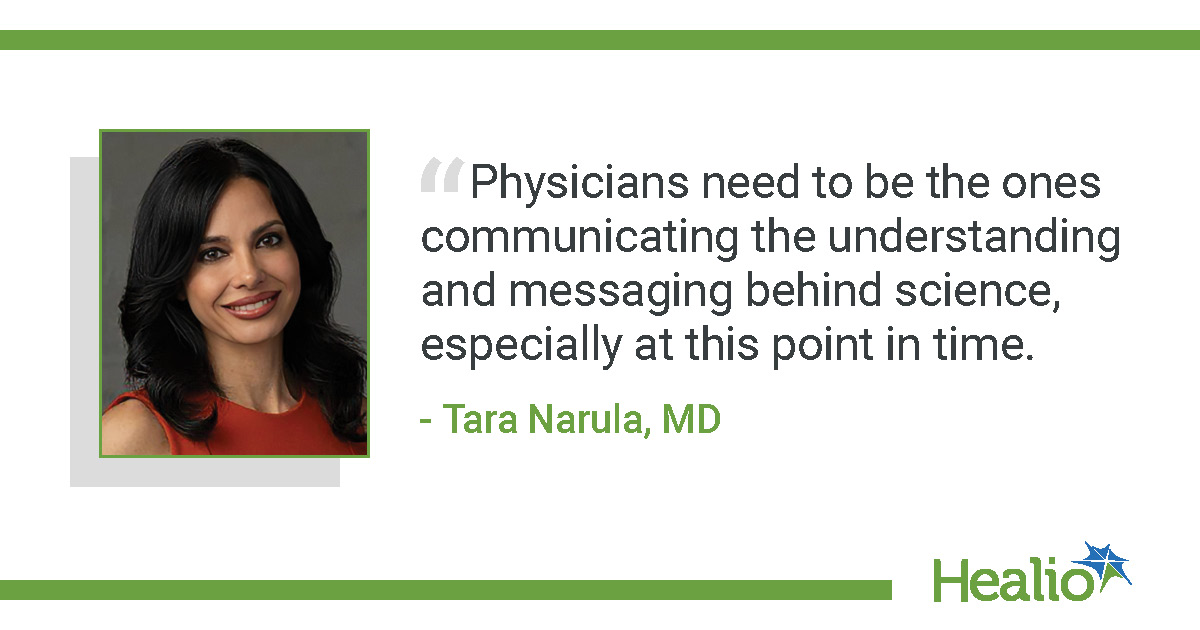 ‘We need healthcare voices’ for health education on TV, online